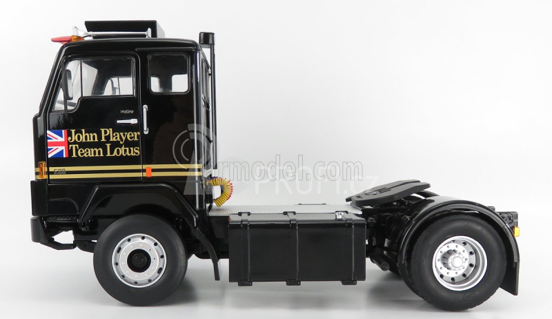 Road-kings Volvo F88 Tractor Truck Team Lotus With Union Jack 2-assi 1978 1:18 Black
