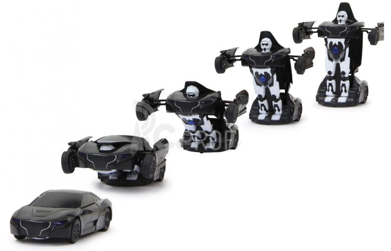 Robibot Diecast transformer, černá