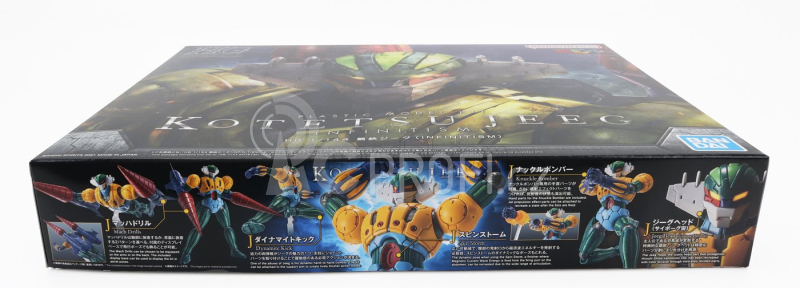 Robot Bandai Jeeg - Kotetsu Jeeg - Figure Jeeg Robot D'acciaio 1:144 Různé
