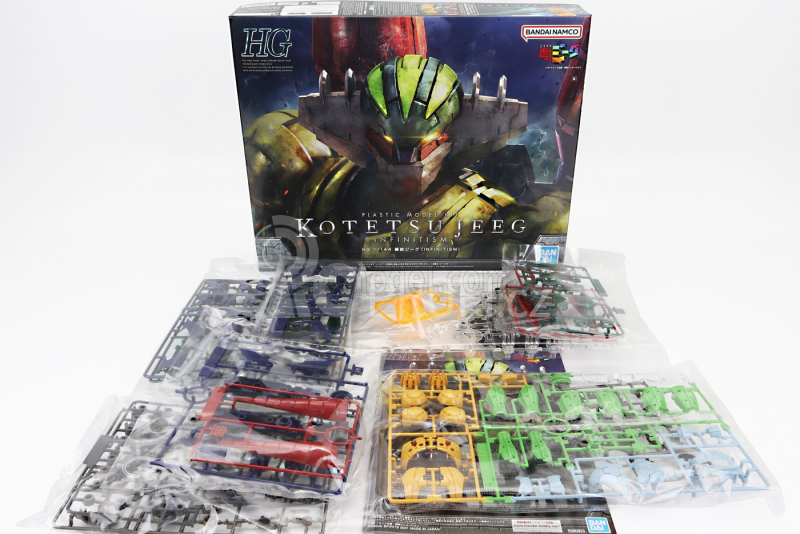 Robot Bandai Jeeg - Kotetsu Jeeg - Figure Jeeg Robot D'acciaio 1:144 Různé
