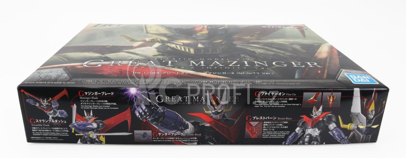 Robot Bandai Mazinga Z - Great Mazinger Z Robot Figure Infinity Version - Model-kit 1:144 Různé