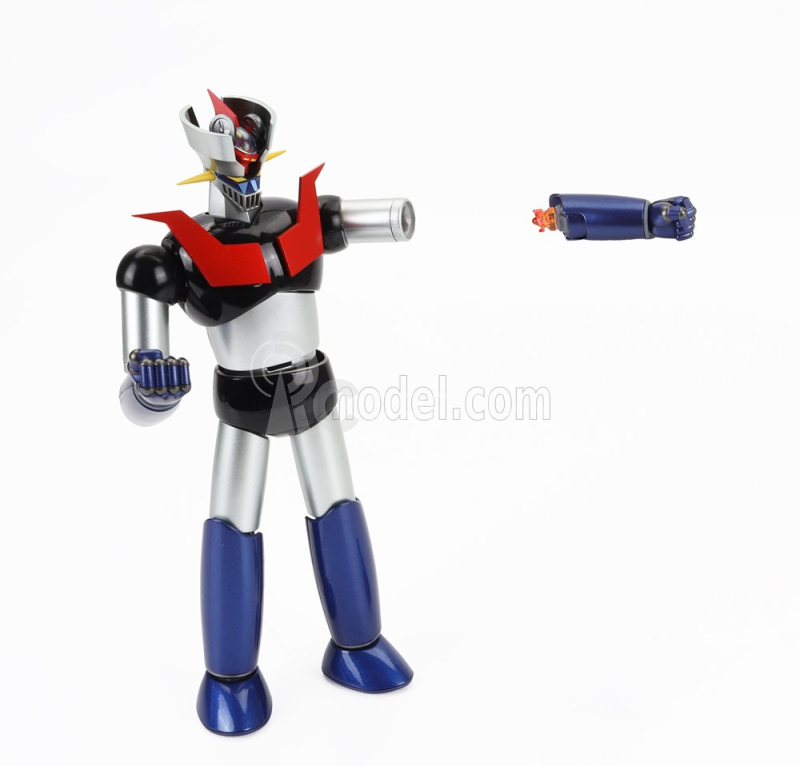 Robot Bandai Metal - Mazinga Z - Gx-105 Figure Mazinger Z Robot - Kaku Shin Modrá Stříbrná Červená Černá