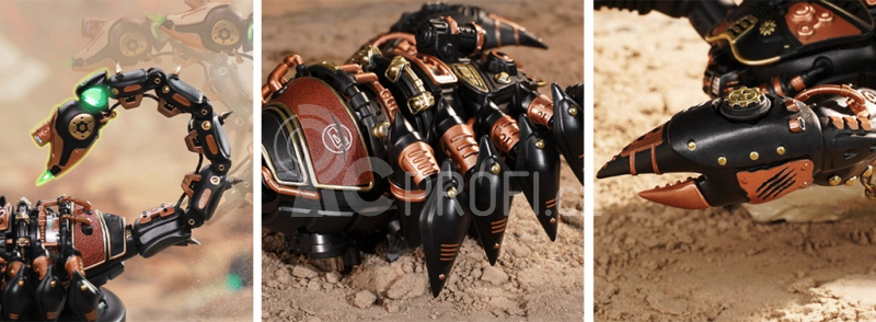 RoboTime 3D mechanické puzzle Císař Scorpion