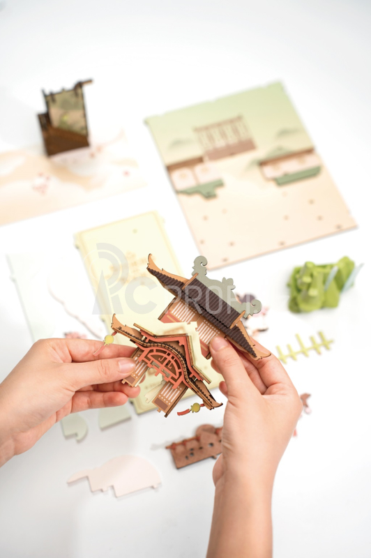 RoboTime 3D Puzzle Zarážka na knihy 