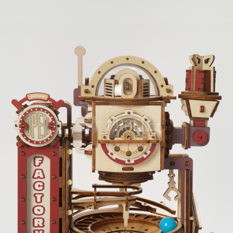 RoboTime 3D skládačka kuličkové dráhy Továrna na čokoládu