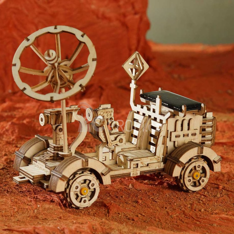 RoboTime 3D skládačka na solární pohon Lunární vozidlo