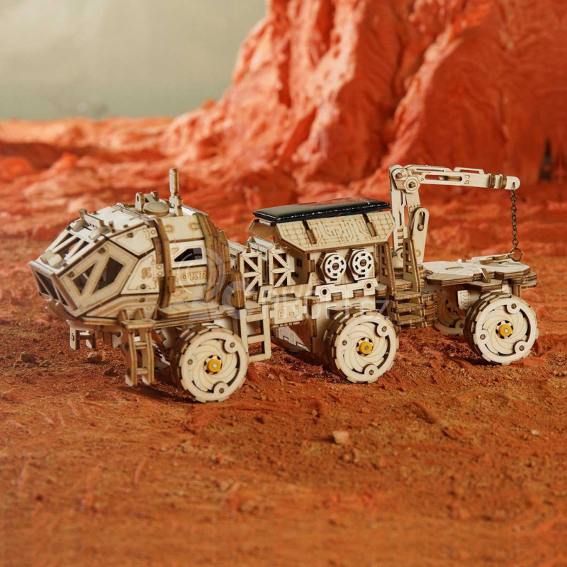RoboTime 3D skládačka na solární pohon Marsovské vozidlo