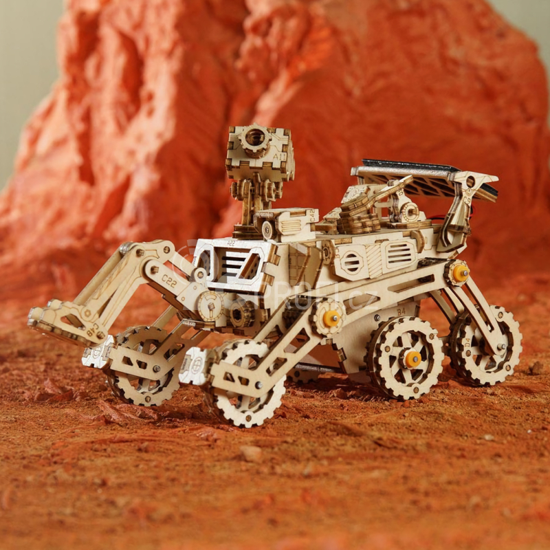 RoboTime 3D skládačka na solární pohon Průzkumné vozítko
