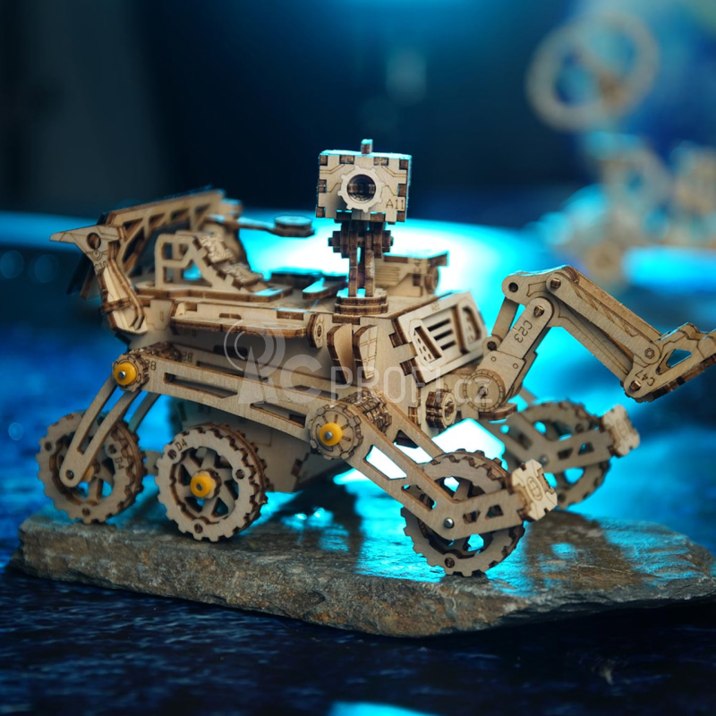RoboTime 3D skládačka na solární pohon Průzkumné vozítko