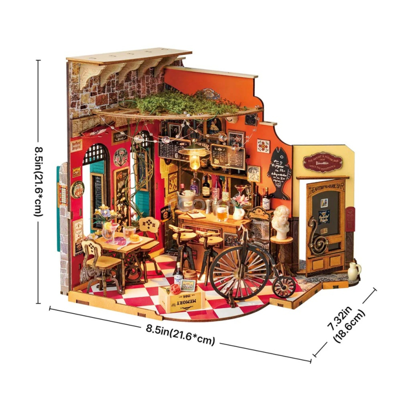 RoboTime Miniatura domečku Bar a bistro Cheers