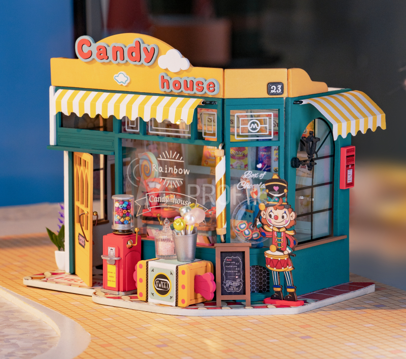 RoboTime miniatura domečku Cukrárna
