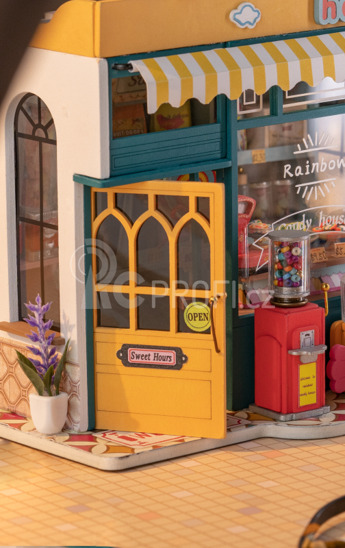 RoboTime miniatura domečku Cukrárna
