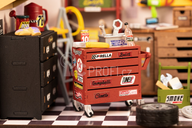 RoboTime miniatura domečku Garáž