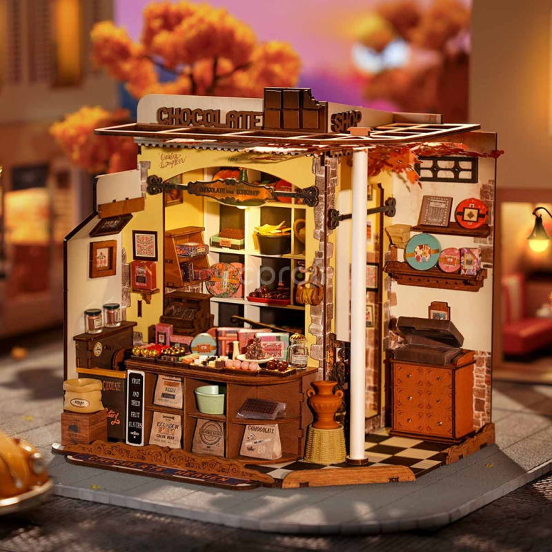 RoboTime Miniatura domečku Henryho čokoládovna