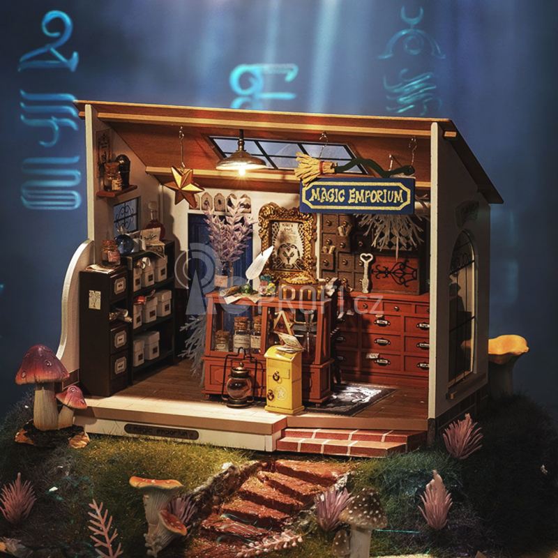 RoboTime miniatura domečku Kouzelnický krámek