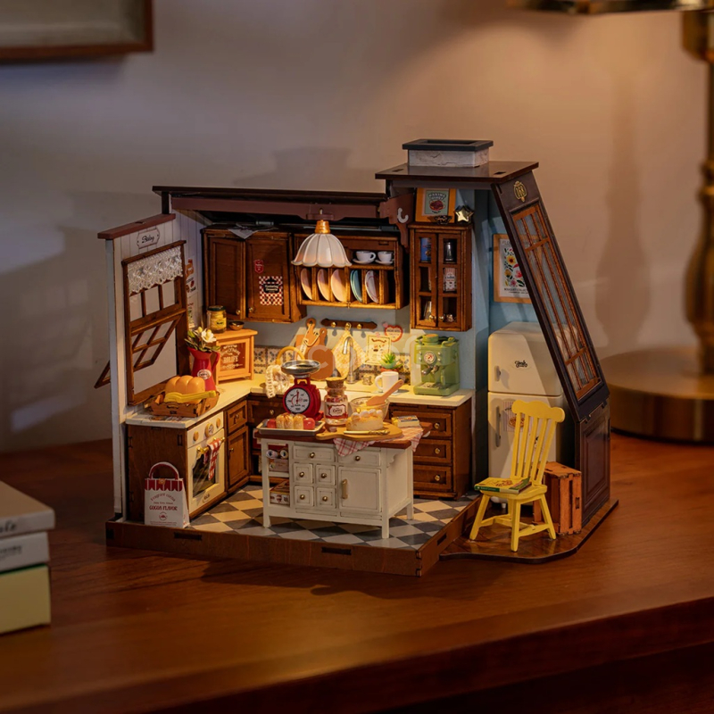 RoboTime Miniatura domečku Kuchyně plná vůní