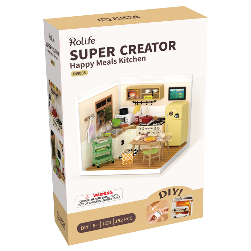 RoboTime miniatura domečku Kuchyňka Happy Meals