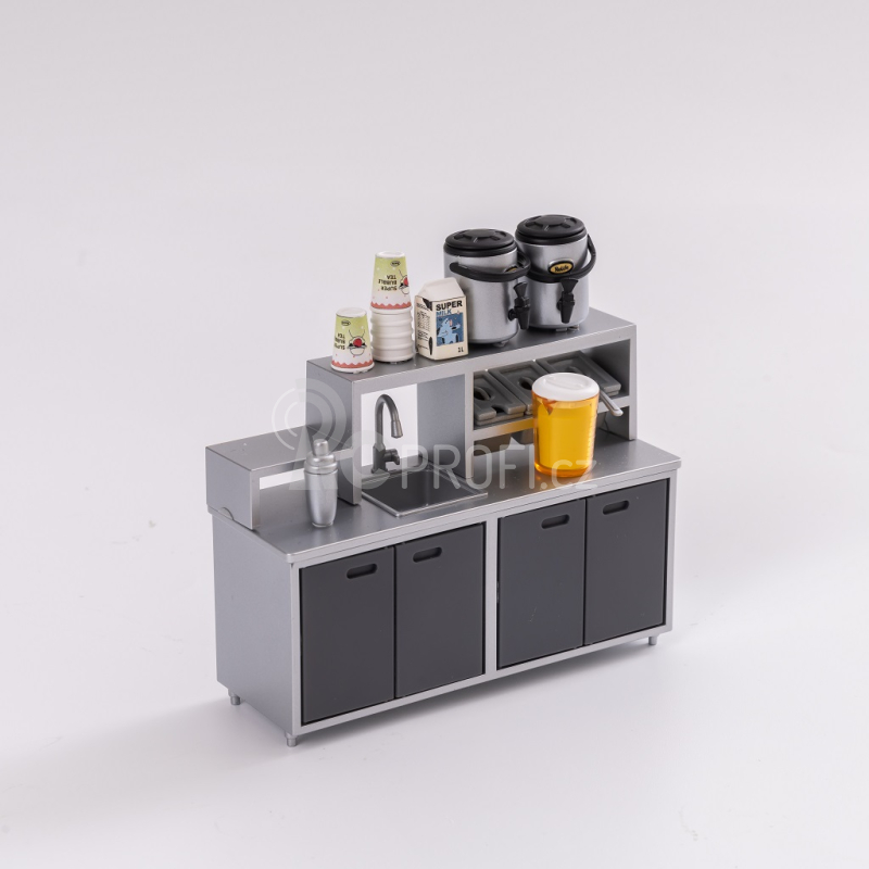 RoboTime miniatura domečku Prodejna Bubble tea Double joy