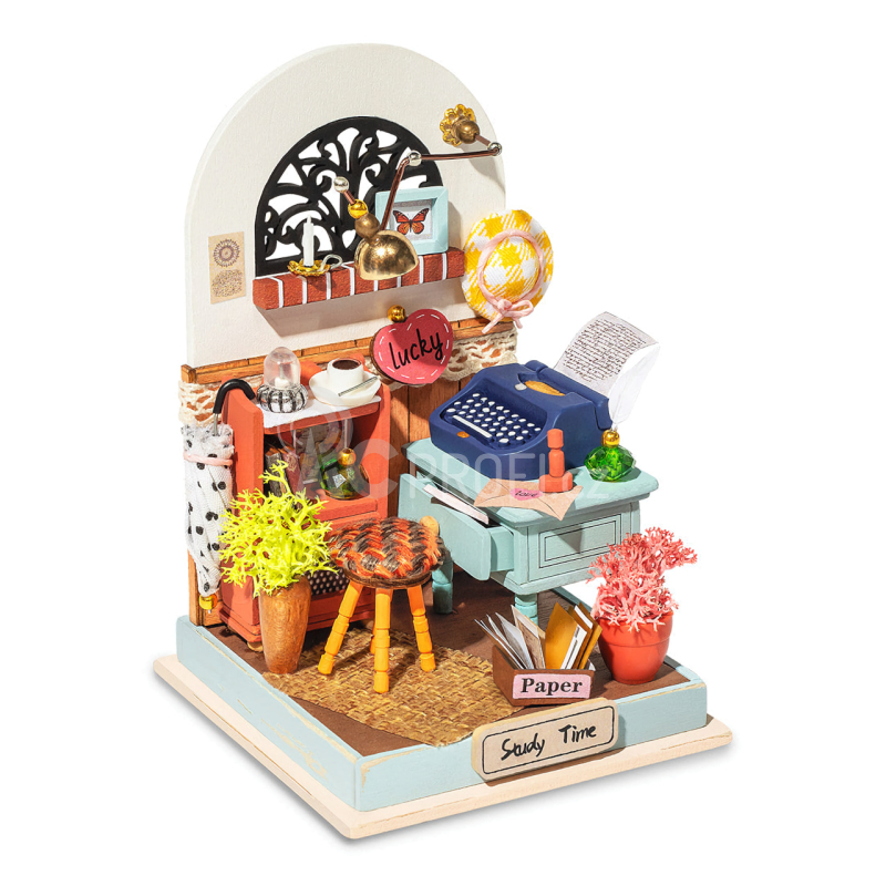 RoboTime miniatura domečku Studovna ke psaní deníku