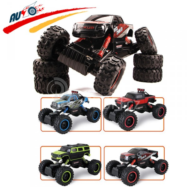 RC auto Rock Crawler 4x4 1:14, zelená