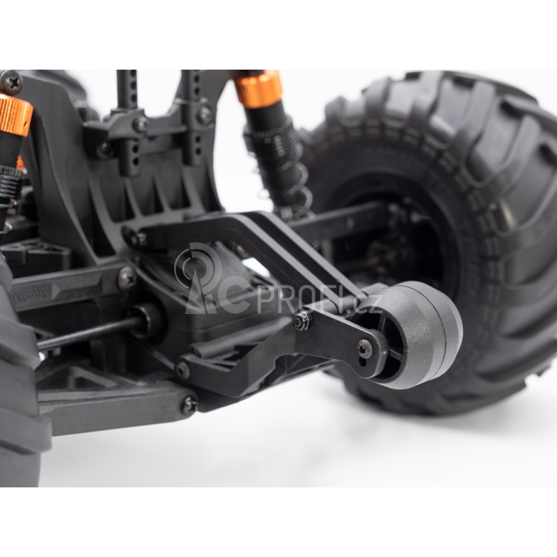 ROGUE TERRA RTR Brushed/stejnosměrný motor Monster Truck 4WD, oranžová verze