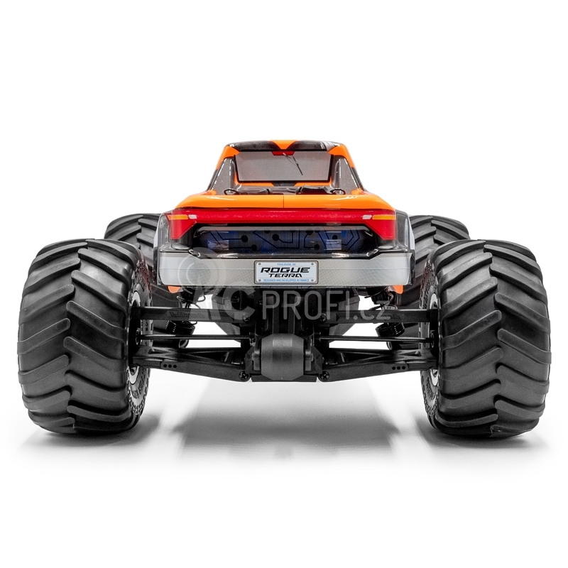 ROGUE TERRA RTR Brushed/stejnosměrný motor Monster Truck 4WD, oranžová verze