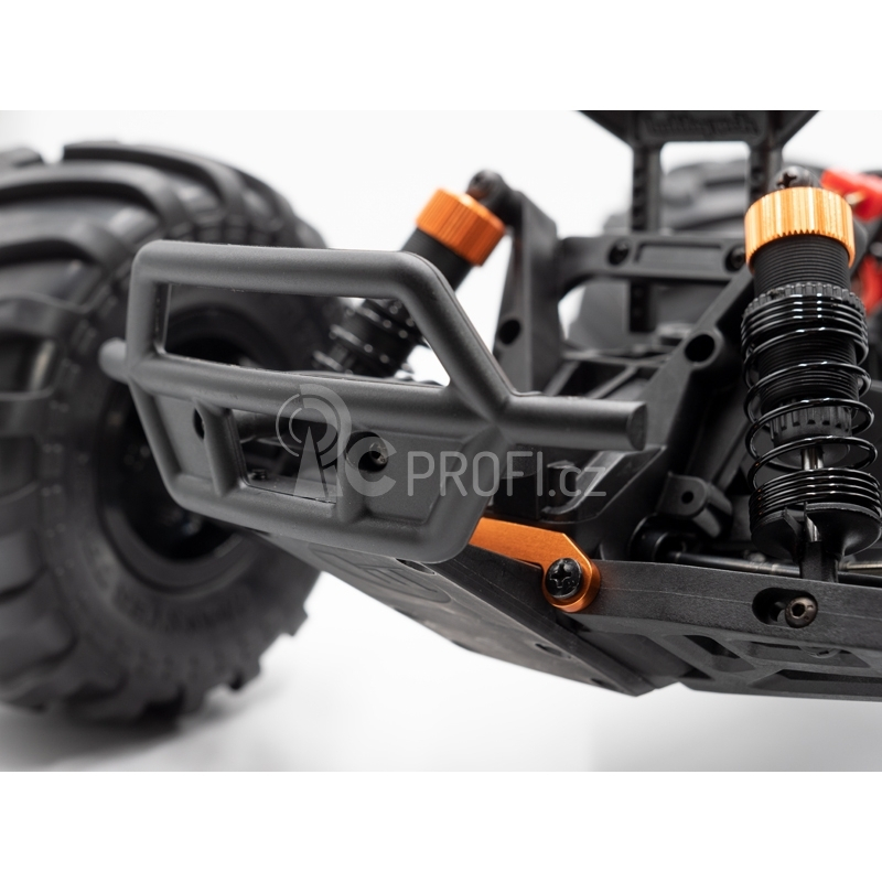 ROGUE TERRA RTR Brushed/stejnosměrný motor Monster Truck 4WD, žlutá verze