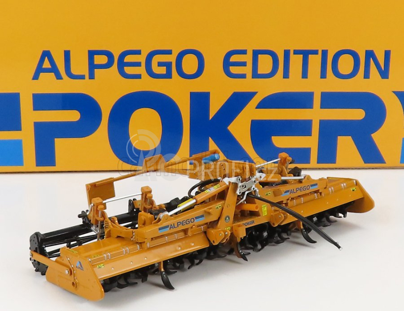 Ros-model Accessories Compact Disc Poker Alpego C/gabbia 1:32 Žlutá Černá