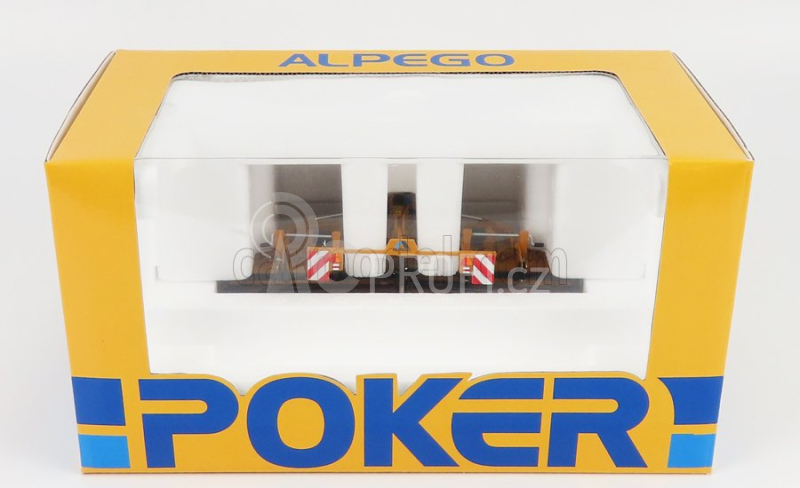 Ros-model Accessories Compact Disc Poker Alpego C/gabbia 1:32 Žlutá Černá