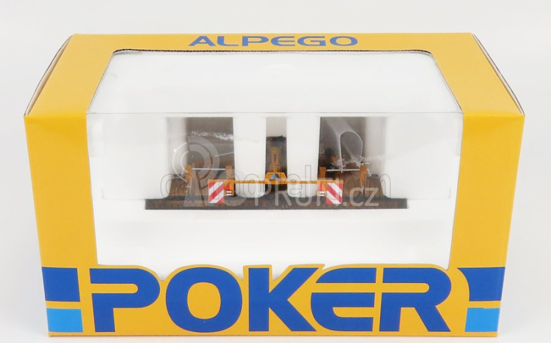 Ros-model Accessories Compact Disc Poker Alpego C/paker 1:32 Žlutá Černá