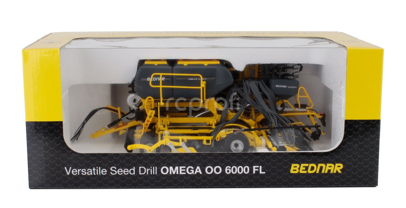 Ros-model Bednar Seminatrice Versatile Seed Drill Omega Oo 6000 Fl 1:32 Žlutá
