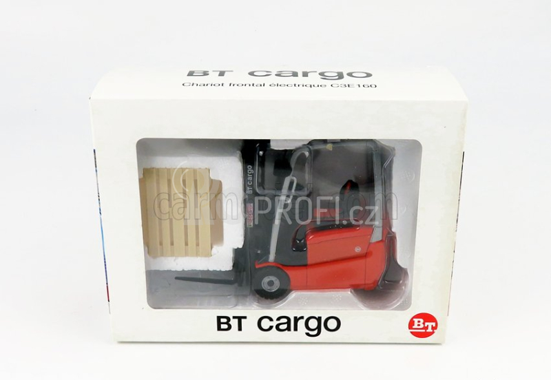 Ros-model Bt cargo B316 Carrello Elevatore Verticale - Vertical Order Picker 3 Wheels 1:23 Černá Oranžová
