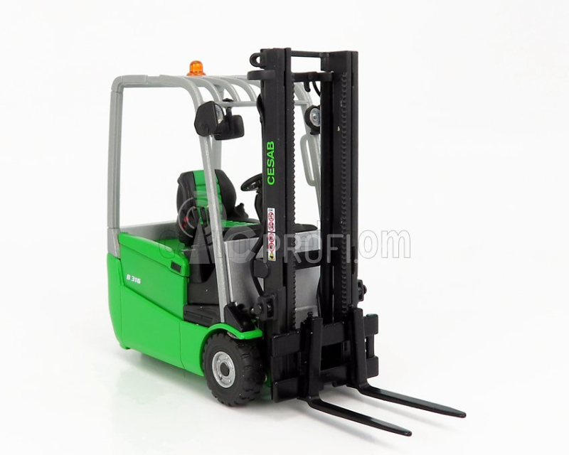 Ros-model Cesab B316 Carrello Elevatore Verticale - Vertical Order Picker 3 Wheels 1:23 Zelená Černá