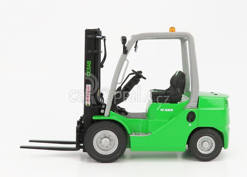 Ros-model Cesab M325 Carrello Elevatore Verticale - Vertical Order Picker 4 Wheels 1:23 Zelená Černá