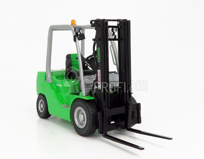 Ros-model Cesab M325 Carrello Elevatore Verticale - Vertical Order Picker 4 Wheels 1:23 Zelená Černá