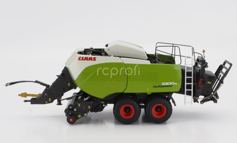 Ros-model Claas Quadrant 5300 Fc - Pressa Alta Densita' 2015 1:32 Zelená