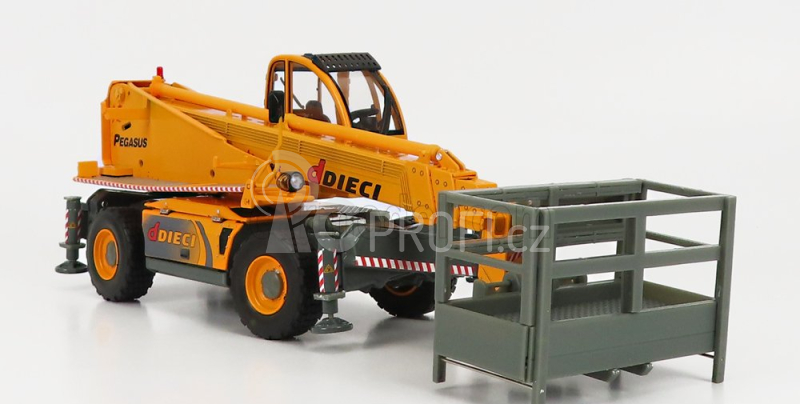 Ros-model Dieci Pegasus 40.25 Telescopic Tractor - Elevatore 1:32 Žlutá