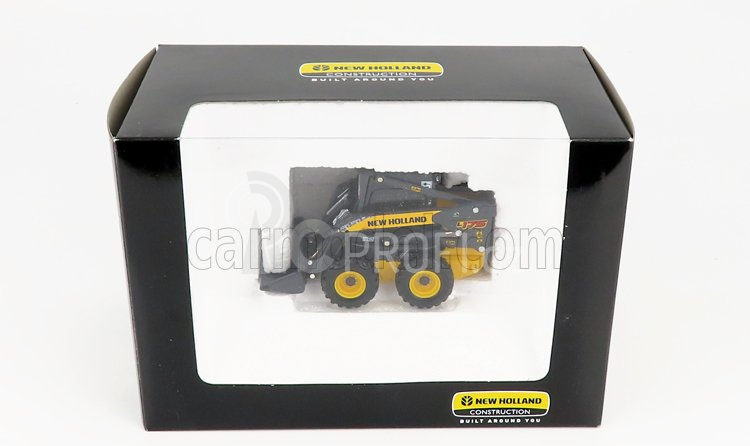 Ros-model New holland L175 Ruspa Gommata - Tractor Scraper 1:32 Žlutá Šedá