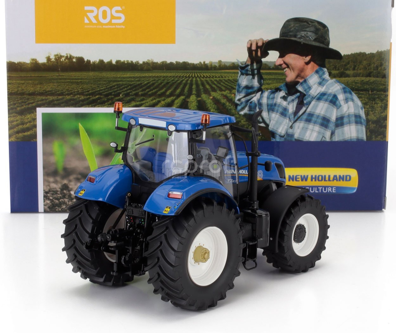 Ros-model New holland T7.270 Tractor 2020 1:32 Blue