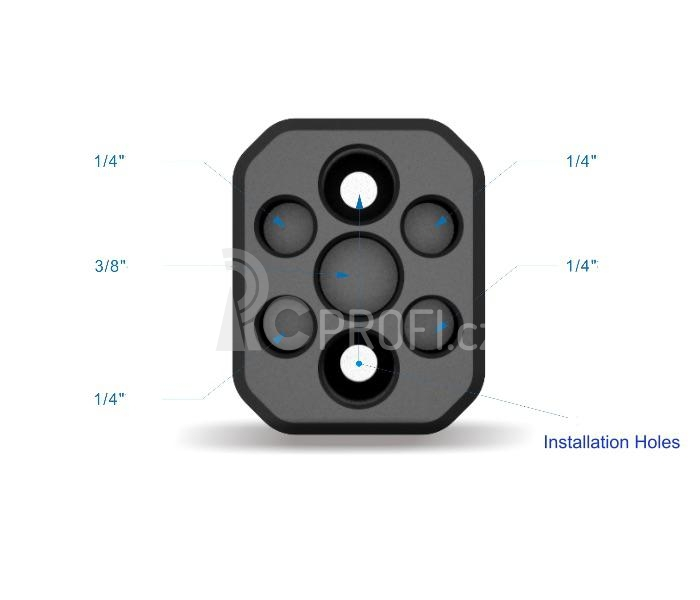 Rozšiřující deska pro DJI Ronin-S/SC