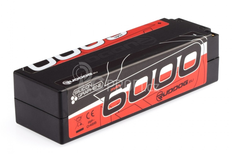 RUDDOG Racing 6000mAh 150C/75C 14.8V LCG 1/8 Pack