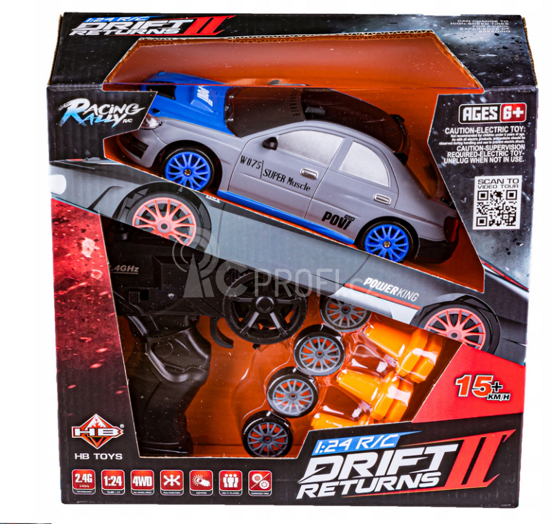 S-Idee RC auto Drift Sport Car Subaru Impreza 1:24
