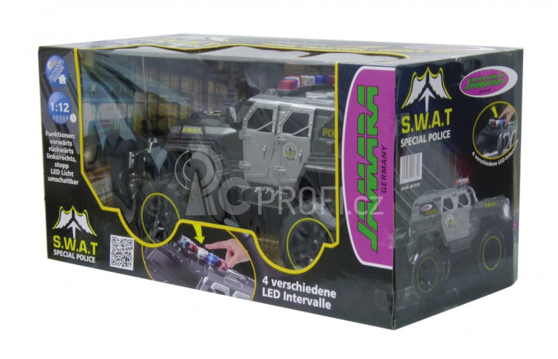S.W.A.T Monstertruck 1:12 LED 27MHz