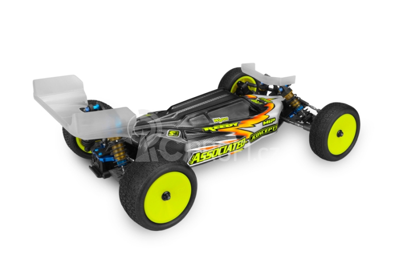 S2 - B6/B6D čirá karoserie včetně Aero křídla - (pro ASSO B6 / B6D)