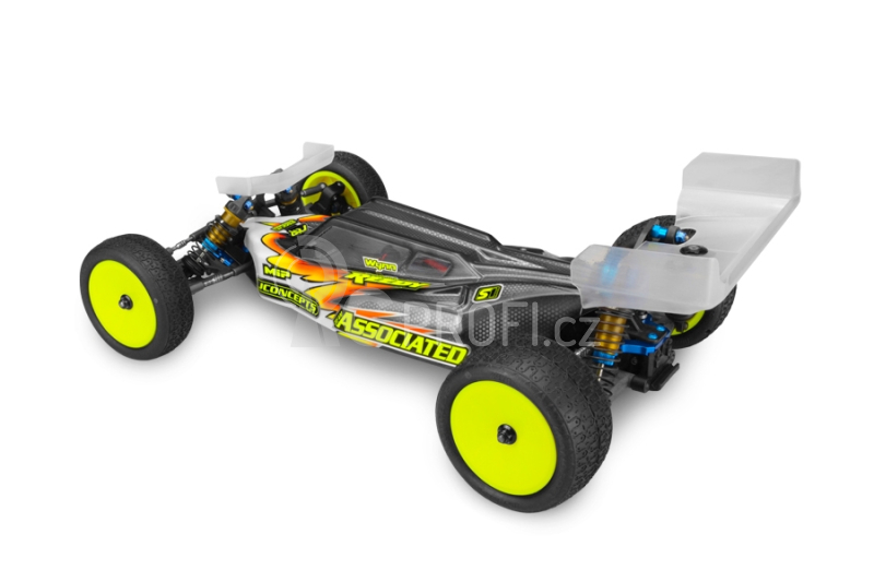 S2 - B6/B6D čirá karoserie včetně Aero křídla - (pro ASSO B6 / B6D)