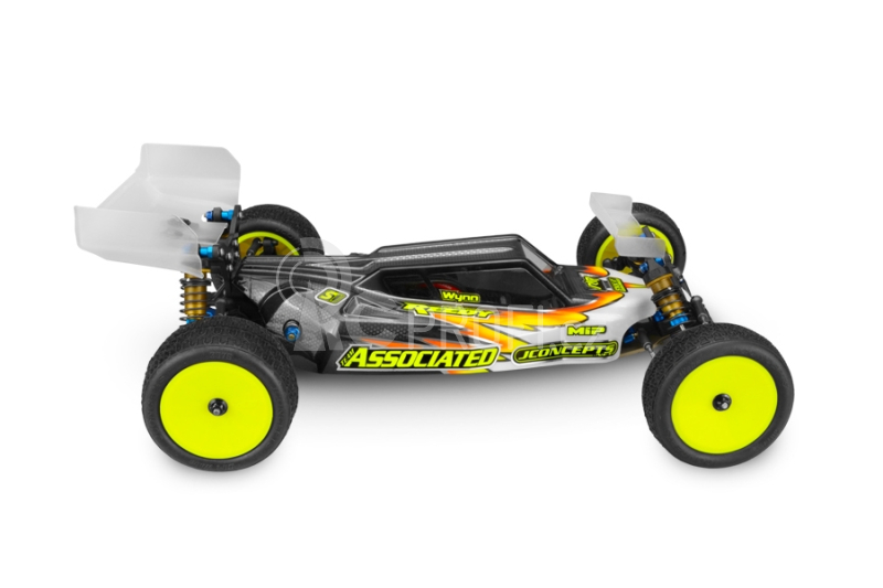 S2 - B6/B6D čirá karoserie včetně Aero křídla - (pro ASSO B6 / B6D)
