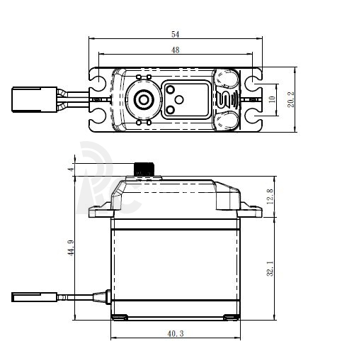 SA-1231SG Digitální servo