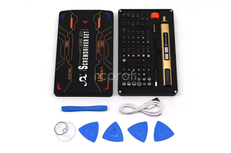 Sada elektrických šroubováků 110v1 (vč. Aku)