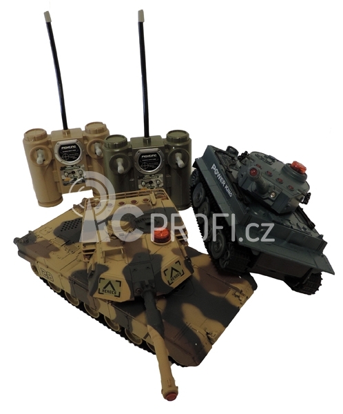 BAZAR - RC Sada infra tanků 2 v 1 - 1