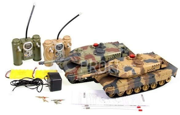 RC Sada velkých bojujících tanků Leopard 2A6